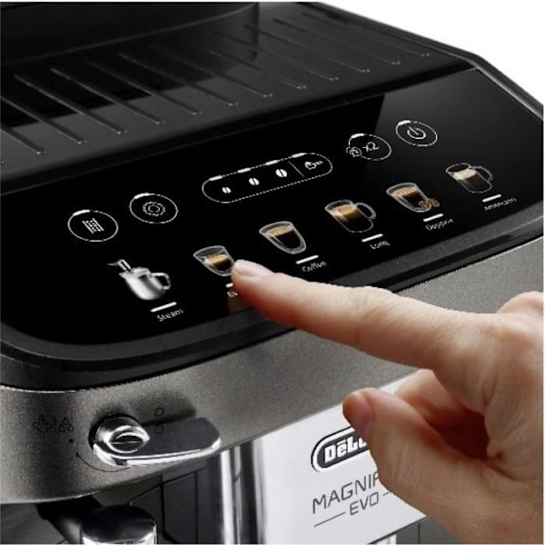 DE'LONGHI Expresso Grinder Magnifica Evo ECAM 290.42.TB Titanium/sort