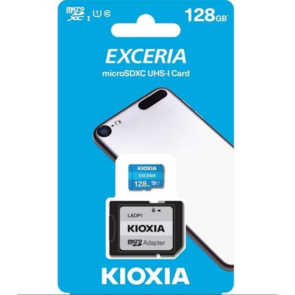 Kioxia 128GB Exceria U1 Class 10 microSD-muistikortti