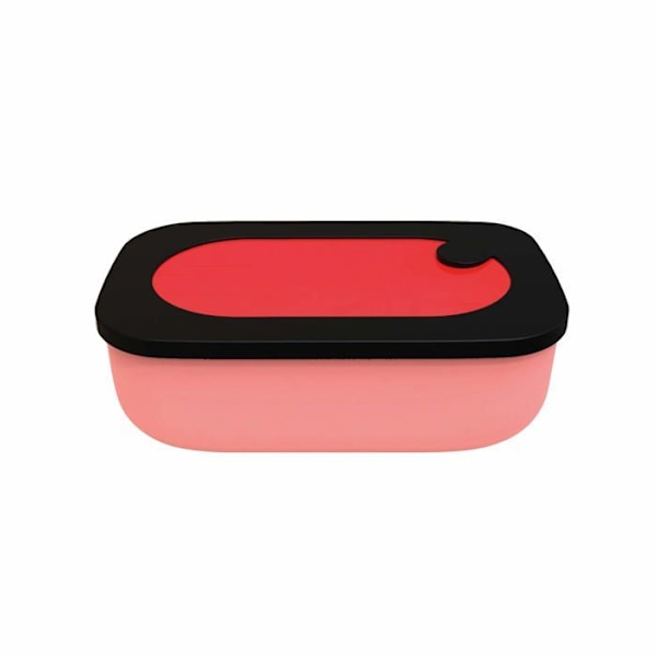 Frokostboks - madkasse Guzzini - 17110031 - Frokostboks med beholder 20 X 12 X H7 Cm Rød