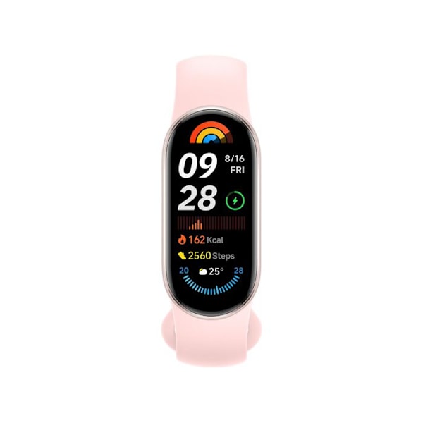 Xiaomi Smart Band 9 puuteri pinkki