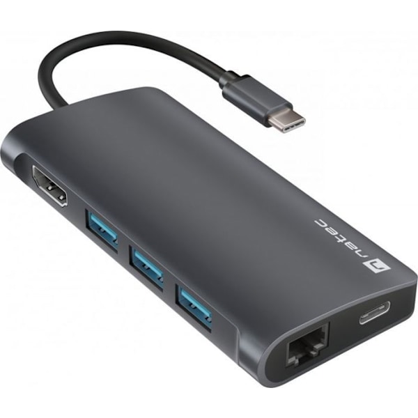 Dockingstation - portreplikator - Natec support - NMP-2162 - Flower 2 V2 USB-C station/replikator ()