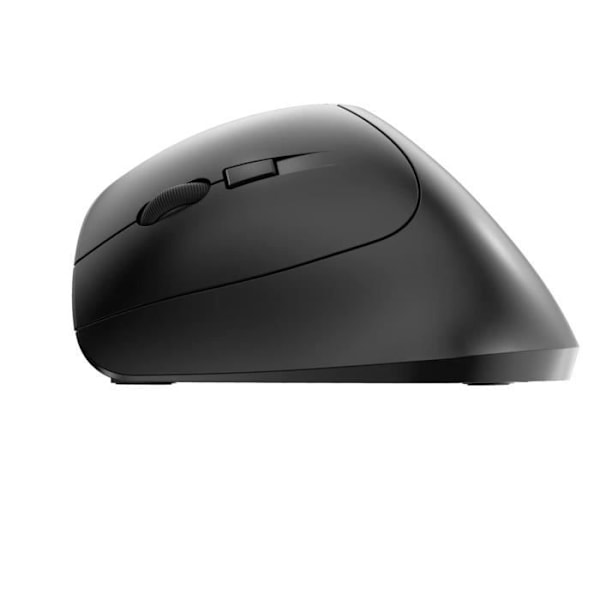 Ergonomisk mus - CHERRY MW 4500 VENSTRE - Til venstrehåndede, vinklet 45° - Sort sort
