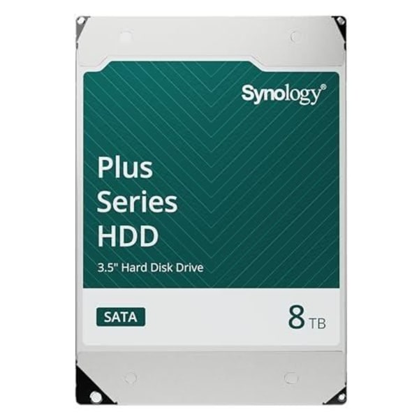 8 Tt:n SATA-kiintolevy - Synology - HAT3310 - 8 Tt:n kapasiteetti - SATA 6 Gt/s - 7200 RPM