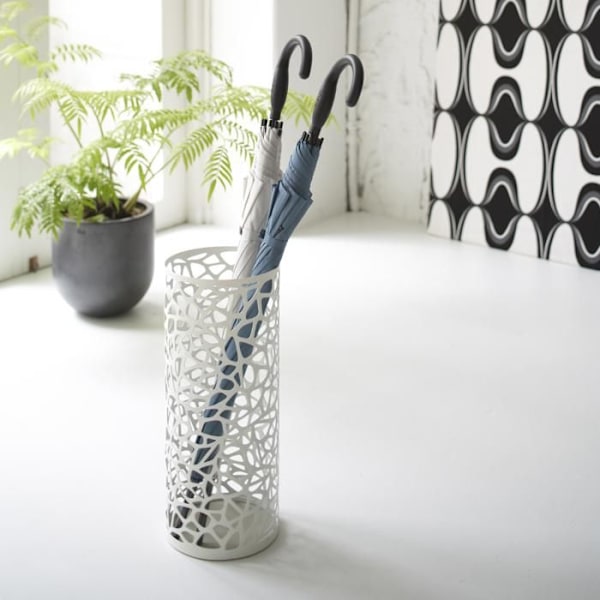 YAMAZAKI - Paraplyställ L19 cm - NEST - Vit-Vit