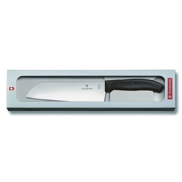 Kniv - Victorinox Swiss Classic - Fibrox Sort - Blad 17 cm sort