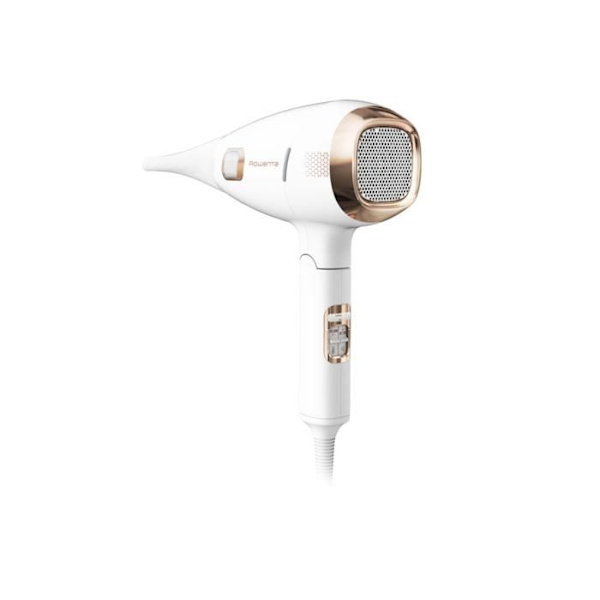 ROWENTA CV9240F0 Scalp Care Ultimate Experience -hiustenkuivain, vahvistetut volyymia antavat hiukset, päänahan hieronta, 3 lisäosaa Vit