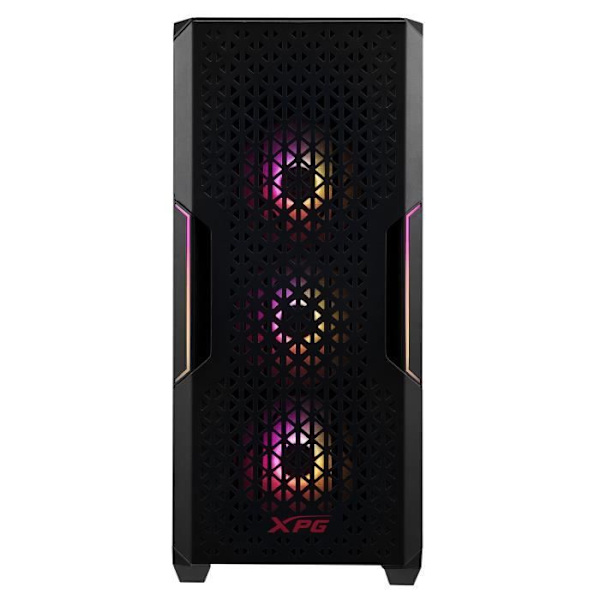 XPG STARKER AIR Tower Black PC-taske - ADATA - 2 interne rum - 7 udvidelsesbåse