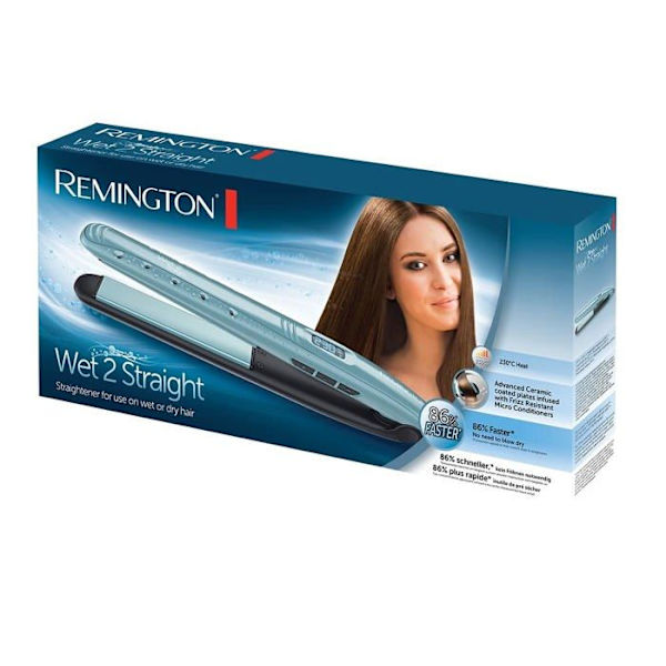 Brosse Soufflante REMINGTON AS7300 Blæs D&S - 800 W - 2 hastigheder - 2 temperaturer - 3 tilbehør Sort