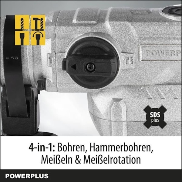 POWERPLUS Iskevä Sähköpora POWX11721-4 4-in-1