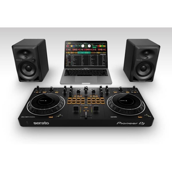DJ-ohjain - PIONEER DJ - DDJ-REV1 - 2 kanavaa sort