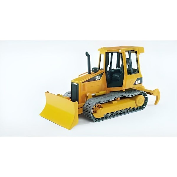 Caterpillar BRUDER puskutraktori - Irrotettava terä ja karkaisulaite - Keltainen ja Musta - Lapsille yli 3-vuotiaille Gul och svart