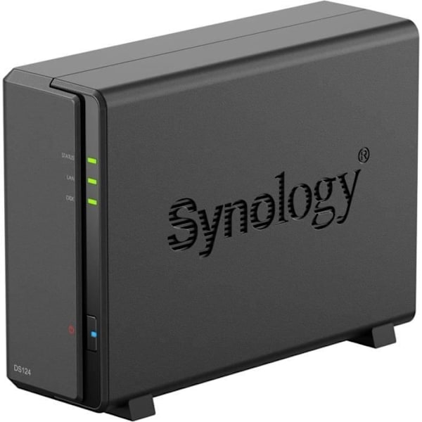 NAS-server - SYNOLOGY - DS124 - 1 fack - Gigabit Ethernet - 1 GB RAM