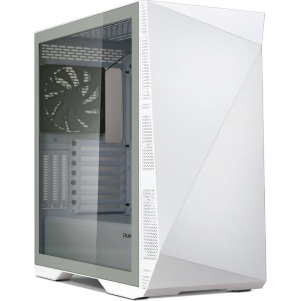 PC taske - ZALMAN - Z9 Iceberg - Taske uden strømforsyning - Medium tårn - E-ATX format - Hvid (Z9ICEBERG-WH)