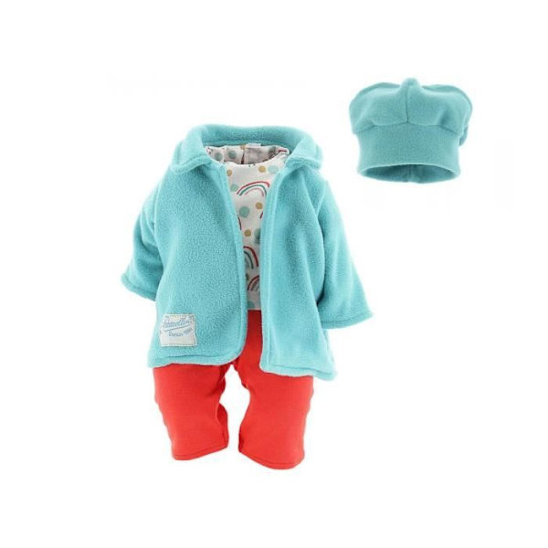 Puku 36 cm nukelle - Petitcollin - Arthur - Sininen - Lapsi - Mixed
