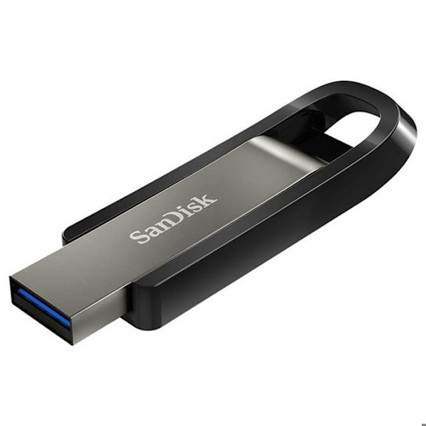 USB-nøgle - SANDISK - SDCZ810-256G-G46 - 256 Go - USB 3.0 - 2 års garanti Rustfrit stål