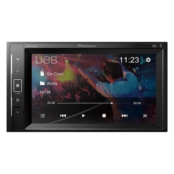 Autoradio - PIONEER - DMH-A240DABDAB - USB - 2 DIN - 6,2" näyttö - Bluetooth - DAB+