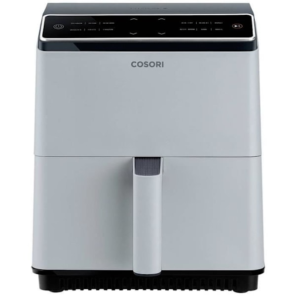COSORI -Dual Blaze Chef Edition Oil-Free Friture Grå 6,4 liter Lys grå