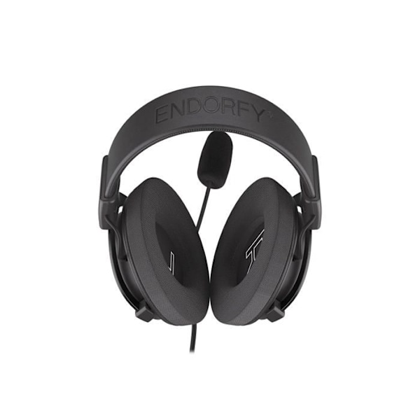 Gaming Headset - ENDORFY - Viro Infra - 50 mm - Kablet - Memory skum ørekopper Svart