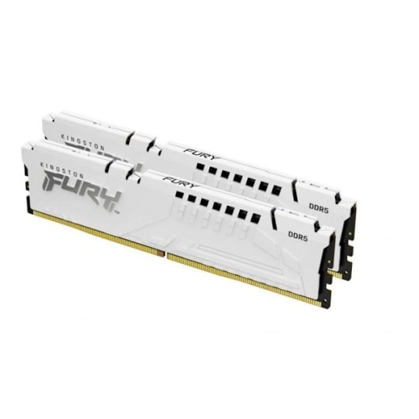 Kingston Fury Beast White 32 Gt [2x16 Gt 5600 MHz DDR5 CL40 DIMM] - KF556C40BWK2-32