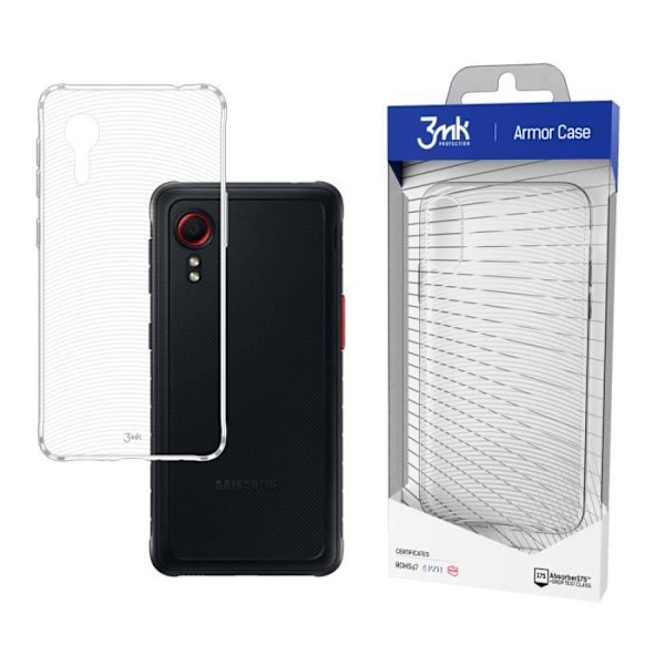 Sæt af 3 smartphone covers 3MK Samsung Galaxy Xcover 5 - gennemsigtig - TU