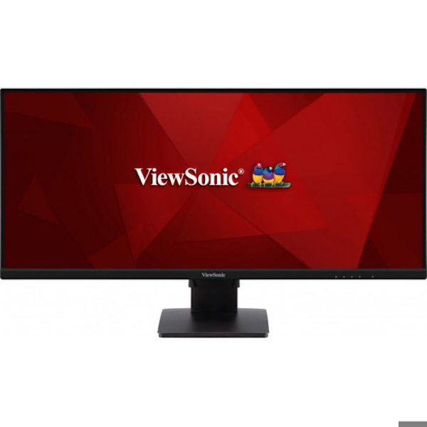 34" skærm Viewsonic VA3456-MHDJ WQHD IPS 21:9 400 cd/m2 4ms 2xHDMI DP Hp:2x3W Vesa 100 x100mm Sorte tynde kanter