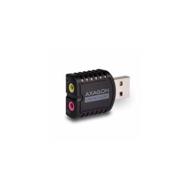 Axagon ADA-17 USB-lydkort (USB2.0 - Stereo HQ Audio Mini Adapter) - 8595247903518