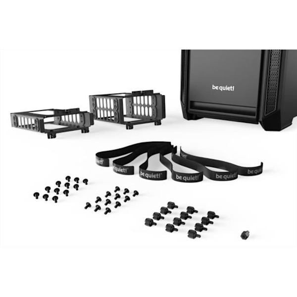 BE QUIETE SILENT BASE 601 PC CASE - Sort - (BG026)