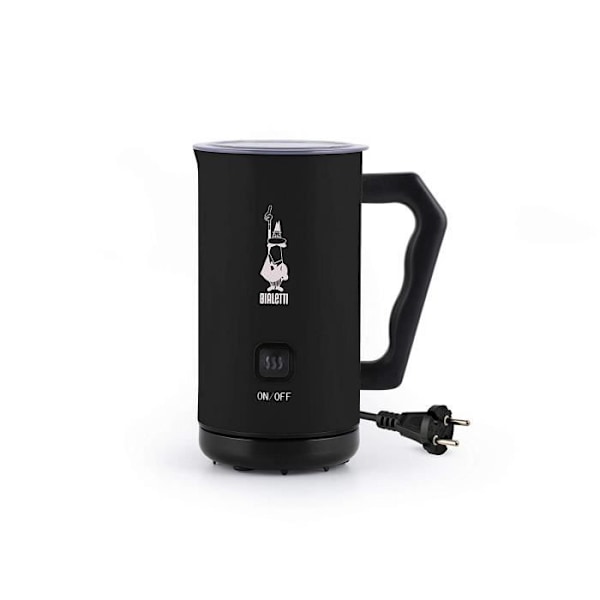 Mælkeopsætter - Bialetti - 80063630 - Elektrisk - 150 ml - Sort Svart