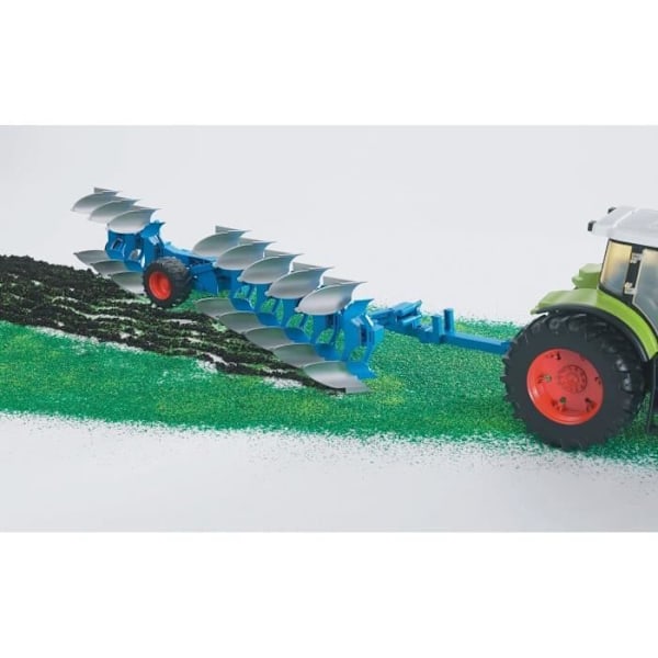 Lemken Vari-Titan vändbar plog - BRUDER - 72,5 cm - Justerbar i höjdled och justerbar från vänster till höger