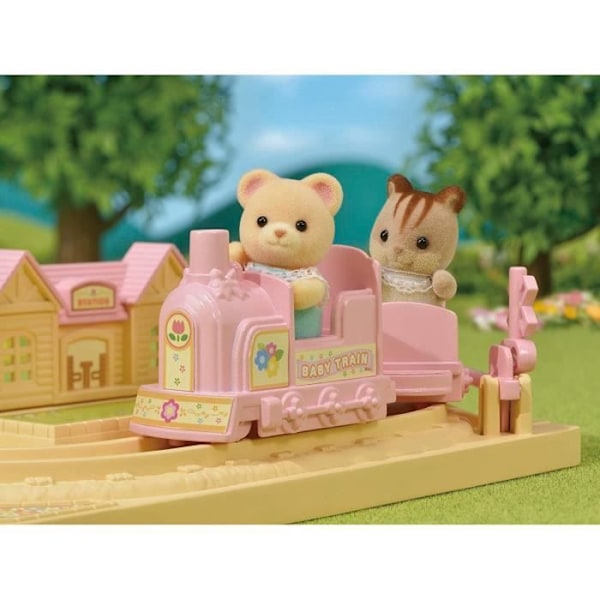 Babies' Choo-choo -juna - SYLVANIAN PERHEET - 5320 - Päiväkoti, koulu Gul