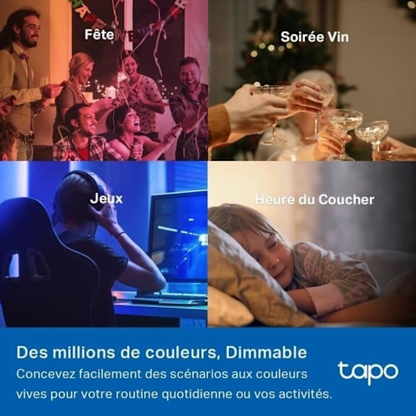 TPLINK Smart LED-pære Multic