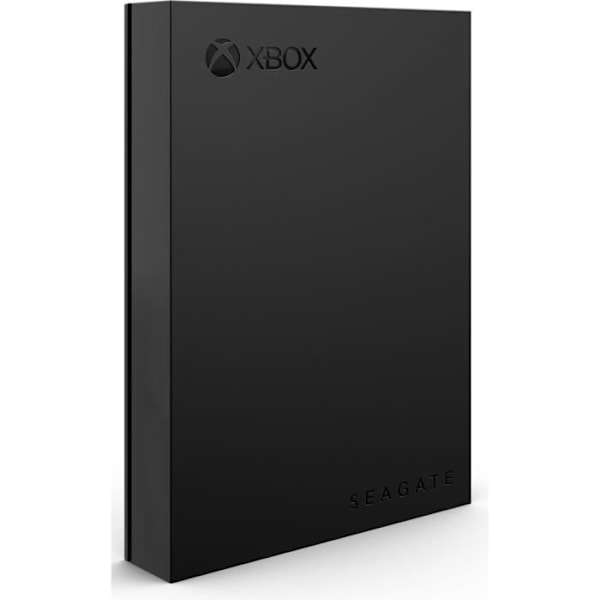 Ekstern harddisk - SEAGATE - Xbox Game Drive Sort - 4 TB - USB 3.2 (STKX4000402)