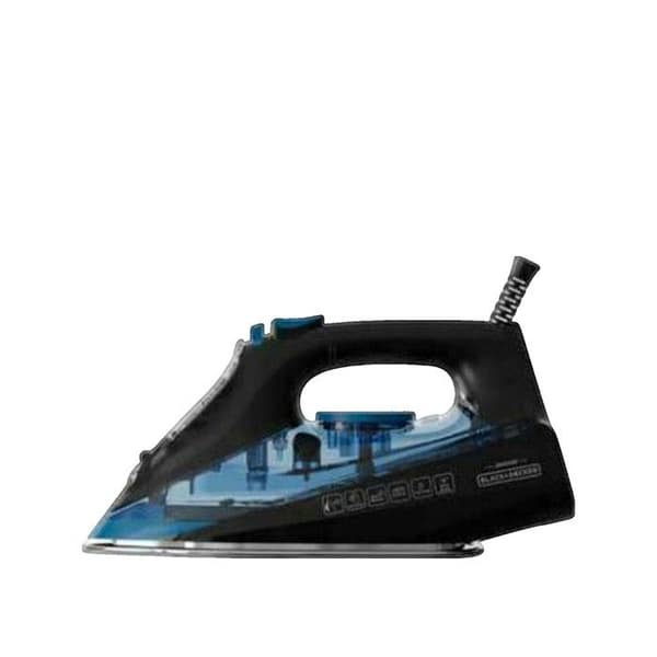 Ångstrykjärn Black & Decker BXIR2606E 2600 W svart och blått