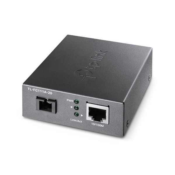 TL-FC111A-20 10/100 Mbps WDM Media Converter Överensstämmer med 802.3u-standarderna 10/100Base-TX, 100Base-FX Auto-förhandling av
