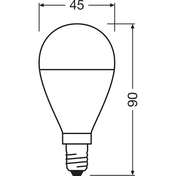 Ampulli LED Ledvance/Osram "Classique" E14 7W 806Lm 2700K 200 IP20