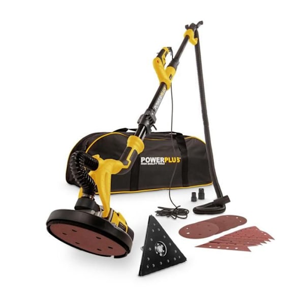 GIPSEVÆGSSLIBER 710W POWX0477 POWERPLUS Gul