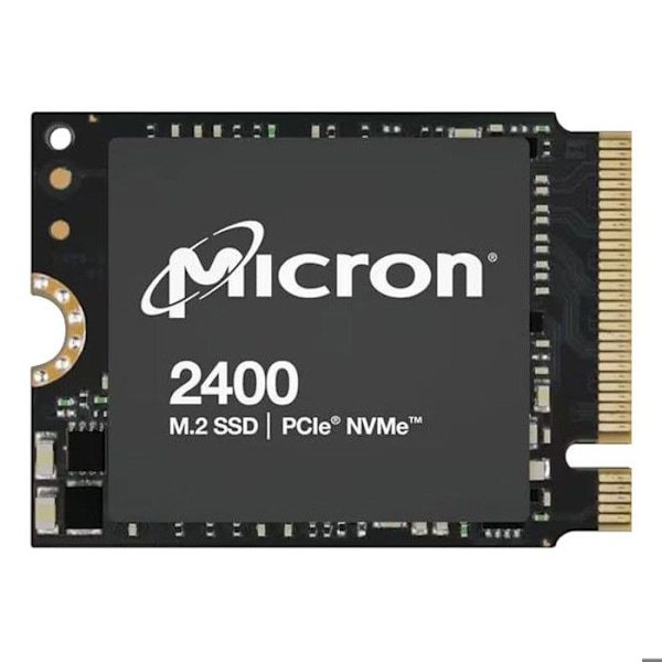 Micron SSD-drev 2400 2TB NVMe M.2 22x30mm - 0649528935113
