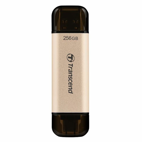 USB-nøgle - Transcend - JetFlash 930C - 256 GB - USB-C - USB-A Guld