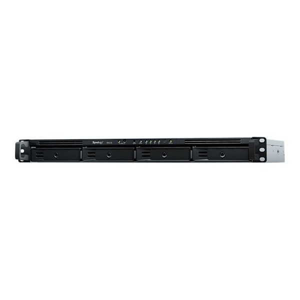 Udvidelsesenhed - Synology - RX418 - 4 bay - SATA - Kompatibel NAS-server Sort, Grå