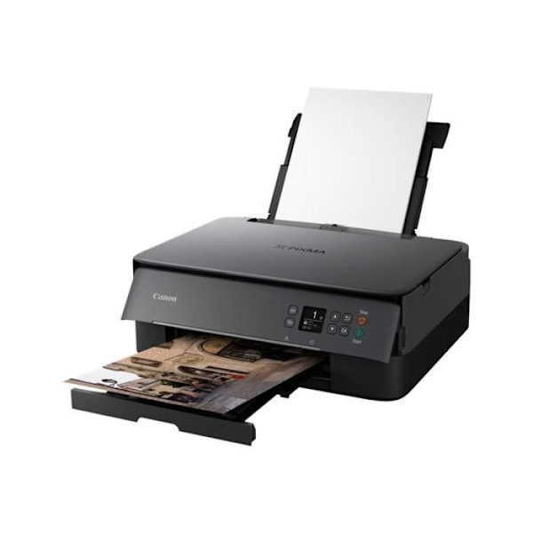 Monitoimitulostin - CANON PIXMA TS5350a - Toimisto- ja valokuvamustesuihkutulostin - Väri - WIFI - Musta
