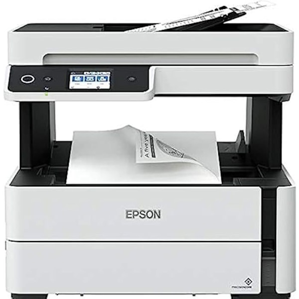 Printer - EPSON - EcoTank ET-M3180 - Inkjet - A4 - 1200 x 2400 DPI - Trådløs Sort, Grå