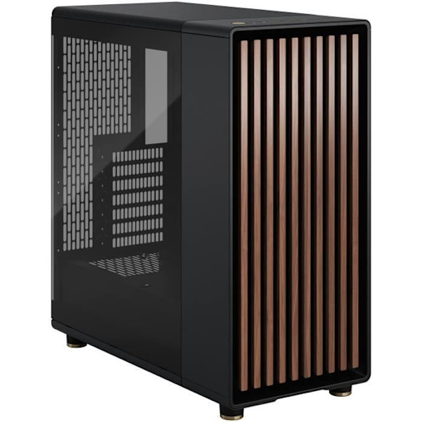 PC taske - FRACTAL DESIGN - North Charcoal Black TG Dark T