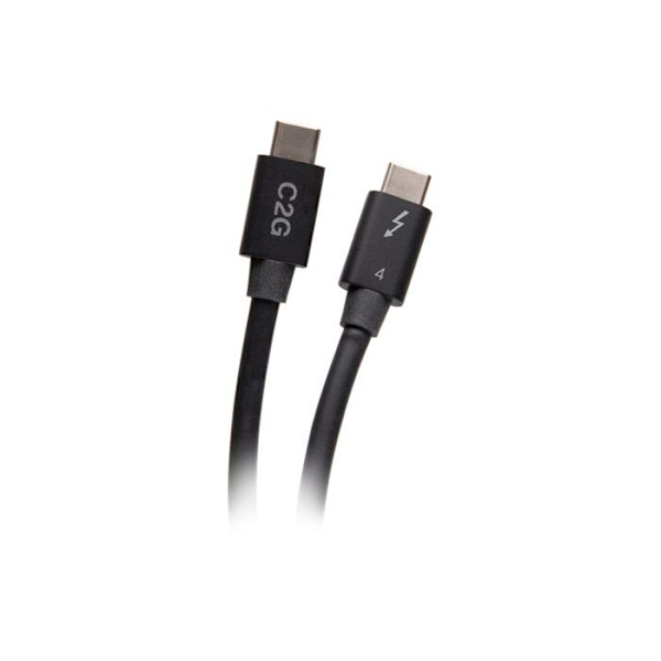 C2G 2.5ft Thunderbolt 4 USB C