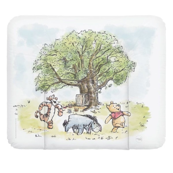 Ceba Baby Tykt, vaskbart skiftemadras - 85x72 cm med Disney-motiver - Øko-Tex certificeret, vandtæt Disney-motiv