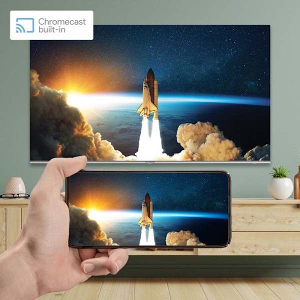 STRONG - TV HD 32" (80 cm) - Google TV - Wifi - Bluetooth - HDR - Chromecast - Google Assistent - 3 Tuner - 2xHDMI (ARC) + USB
