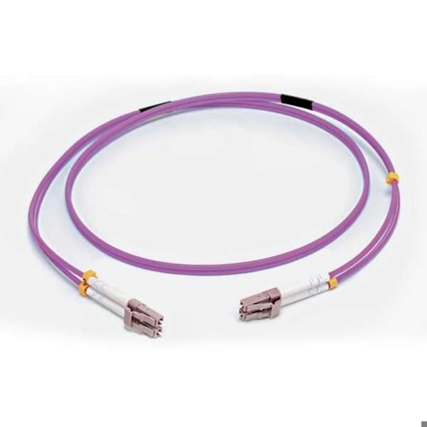 Fiberoptikkabel - C2G - LC-LC OM4 - 3 m - Lilla - LSZH