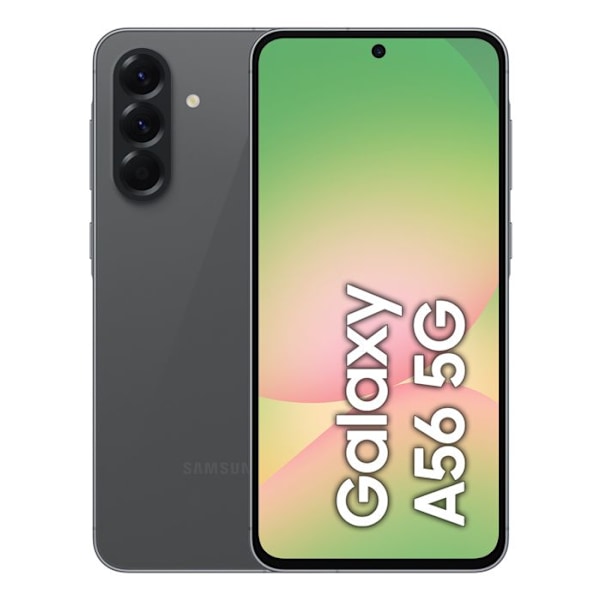 Samsung Galaxy A56 5G 8 Go/256 Go Musta (Upeaa Grafiittia) Kaksois-SIM SM-A566 Grafiitti