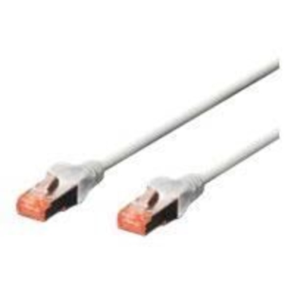 RJ45 CAT 6 S/FTP patchkabel afskærmet 1,5 m grå - DIGITUS