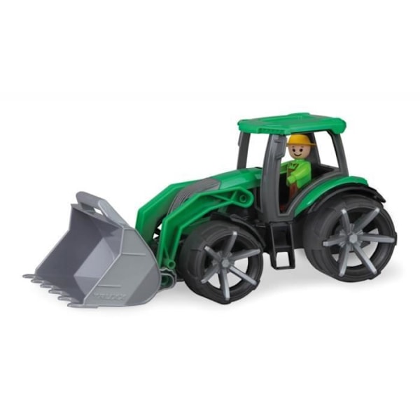 Traktori - LENA - TRUXX² 04517 - Pakettiauto - Etukuormaaja - 34 cm - Vihreä/musta grøn/sort