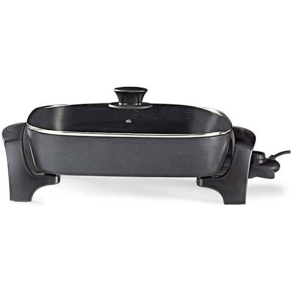 Elektrisk stegepande - Nedis - ALPEXE-2084 - 40 cm - Tyk aluminium - Non-stick